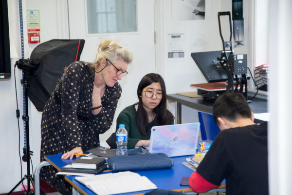 Heather teaching