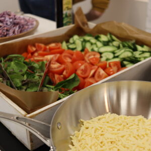 vegetables and salad