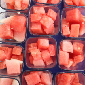 watermelon chunks